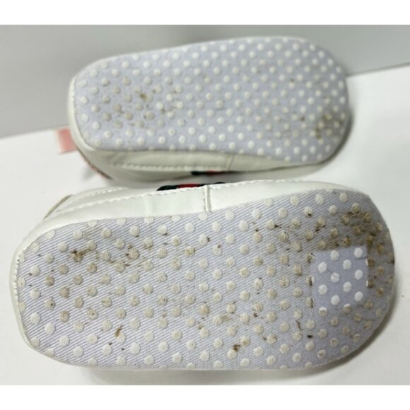 Baby Shoes Soft Sneaker Unisex Non-Slip Sole Infant First Walkers Size 3 GUC - Picture 6 of 10